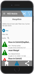 NOS Mobile Ansicht Ticketarten